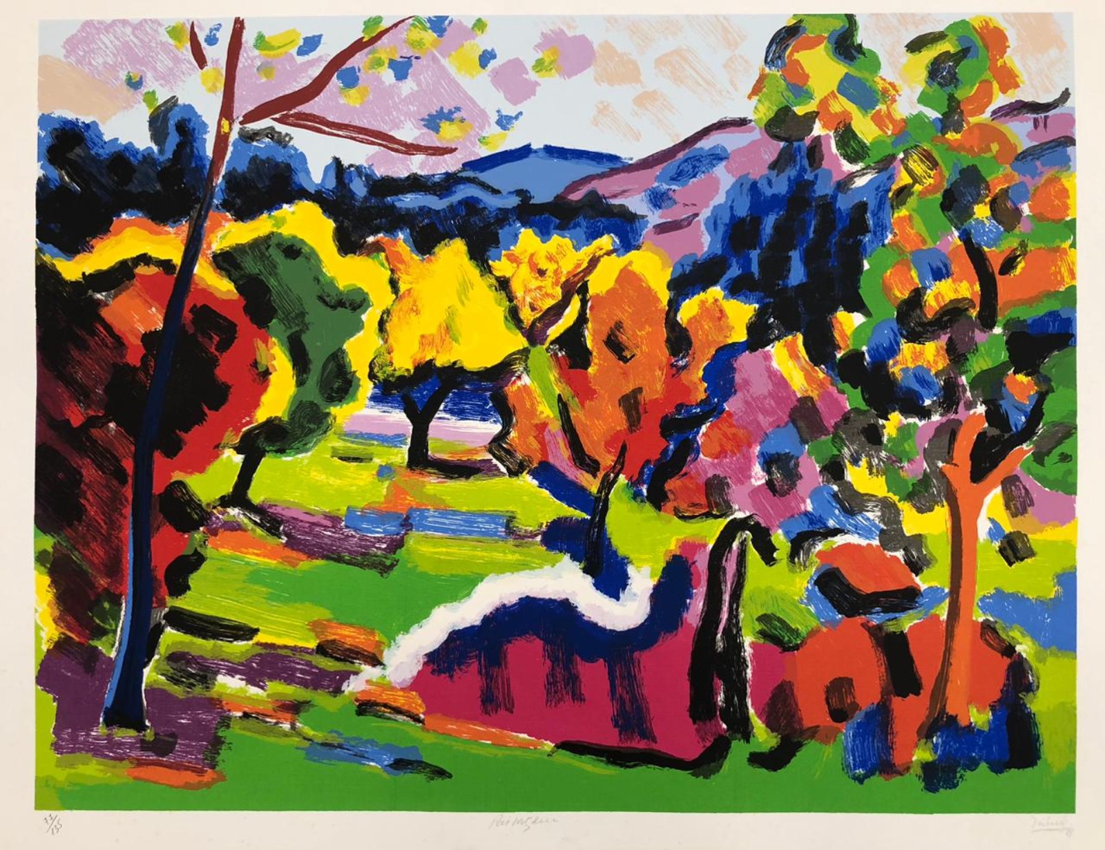 Inimá de Paula (1918-1999), Paisagem, 1989 - foto 1 de 4