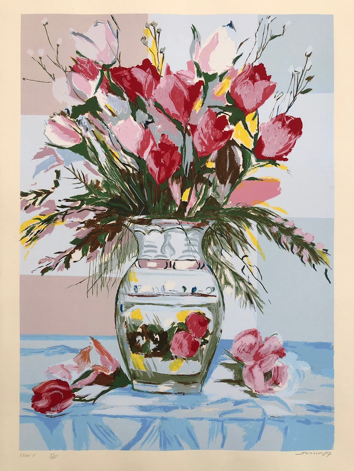 Jenner Augusto (1924-2003), Flores V, 1987 - foto 1 de 3