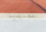 Pietrina Checcacci (1941), Entre dedos, 1985 - Serigrafia<br>Edição 33 de 100<br>Ass. inf. direito<br>