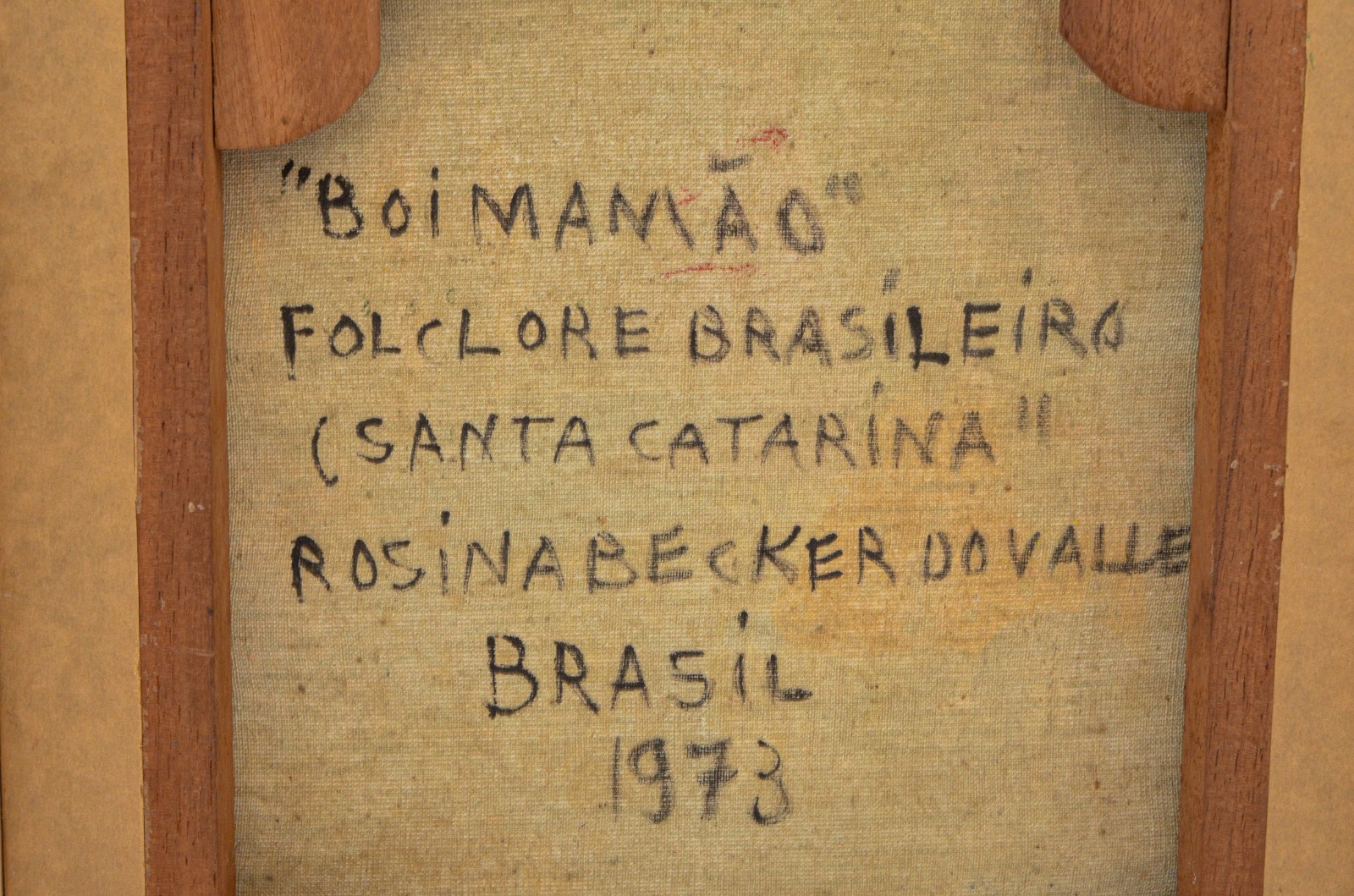 Rosina Becker do Valle (1914-2000), Boi Mamão ( Folclore Brasileiro ), 1973 - foto 6 de 7