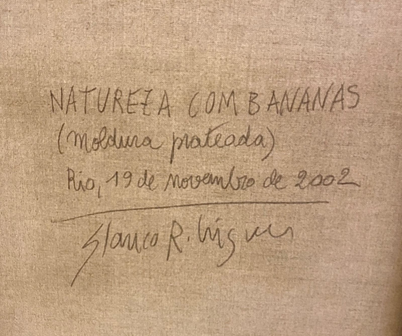 Glauco Rodrigues  (1929-2004), Natureza Morta com bananas - foto 4 de 5