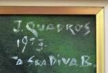 Jânio Quadros (1917-1992), Maternidade, 1973 - Óleo s/ madeira<br>Ass. canto sup. direito