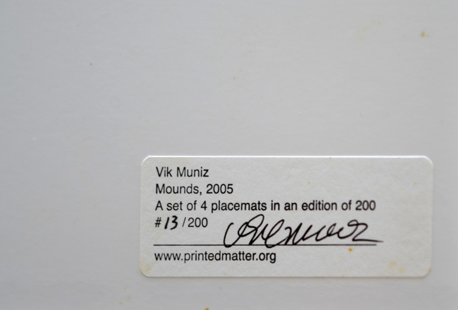  Vik Muniz (1961), Mounds, 2005 - foto 6 de 7