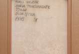 Mário Gruber (1927-2011), Janela Transparente, ... - Óleo s/ tela<br>Com registro do artista UT011/MAR-88<br>Ass. canto inf. direito e verso