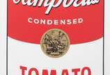 Andy Warhol (after), Tomato - Campbell’s Soup <br>Serigrafia em cores sobre papel, Anos 70/80<br>Edicao Sunday B. Morning. <br>Edição de 250<br>Com carimbo no verso em azul "Andy W