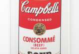 Andy Warhol (after), Consommé (beef) Gelatin Added - Campbell’s Soup <br>Serigrafia em cores sobre papel, Anos 70/80<br>Edicao Sunday B. Morning. <br>Edição de 250<br>Com carimbo no verso em azul "...
