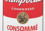Andy Warhol (after), Consommé (beef) Gelatin Added - Campbell’s Soup <br>Serigrafia em cores sobre papel, Anos 70/80<br>Edicao Sunday B. Morning. <br>Edição de 250<br>Com carimbo no verso em azul "...