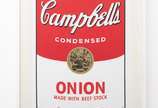 Andy Warhol (after), Onion made with beef stock - Campbell’s Soup <br>Serigrafia em cores sobre papel, Anos 70/80<br>Edicao Sunday B. Morning. <br>Edição de 250<br>Com carimbo no verso em azul "Andy W