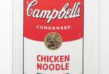 Andy Warhol (after), Chicken Noodle - Campbell’s Soup <br>Serigrafia em cores sobre papel, Anos 70/80<br>Edicao Sunday B. Morning. <br>Edição de 250<br>Procedência Anna Bella Geiger<br><br