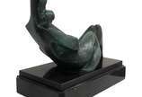 Vera Torres (1962), Namorados - Escultura em bronze patinado<br>Assinada na peça <br>Peça única<br>Acompanha certificado da artista. 
