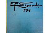 Eugênio Sigaud (1899-1979),  - Álbum contendo uma coleção de 42 desenhos do artista Eugenio Sigaud, datados de 1974 e medindo 21 x 15 cm.<br>Técnica mista.<br>Ass. e datado na capa.