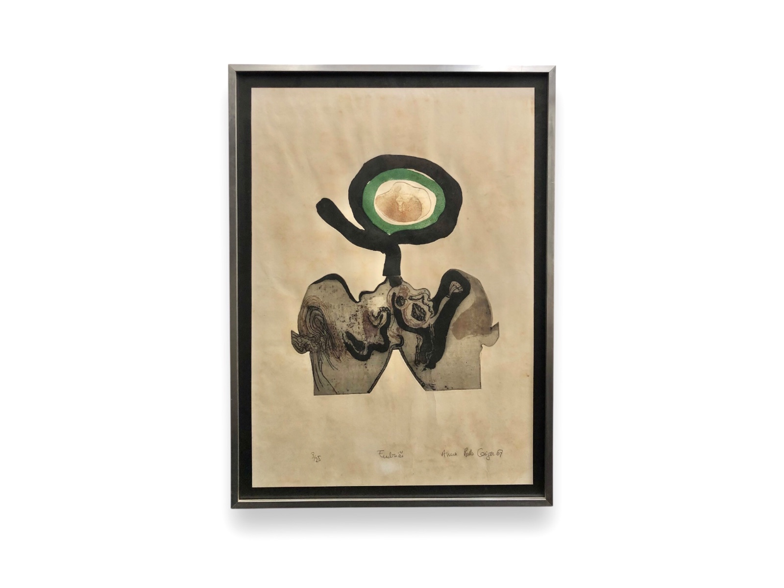 Anna Bella Geiger (1933), Embrião. 1967 - foto 2 de 5