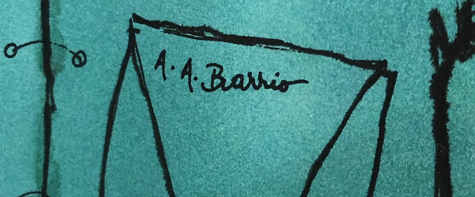 Artur Barrio (1945), Homem de terno verde - foto 3 de 4