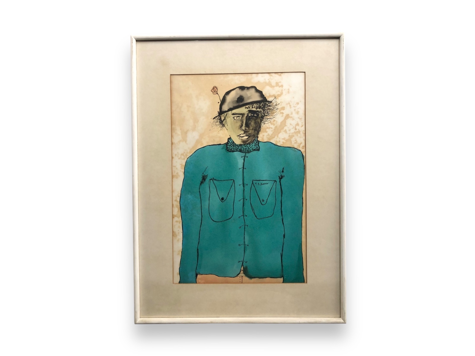 Artur Barrio (1945), Homem de terno verde - foto 2 de 4
