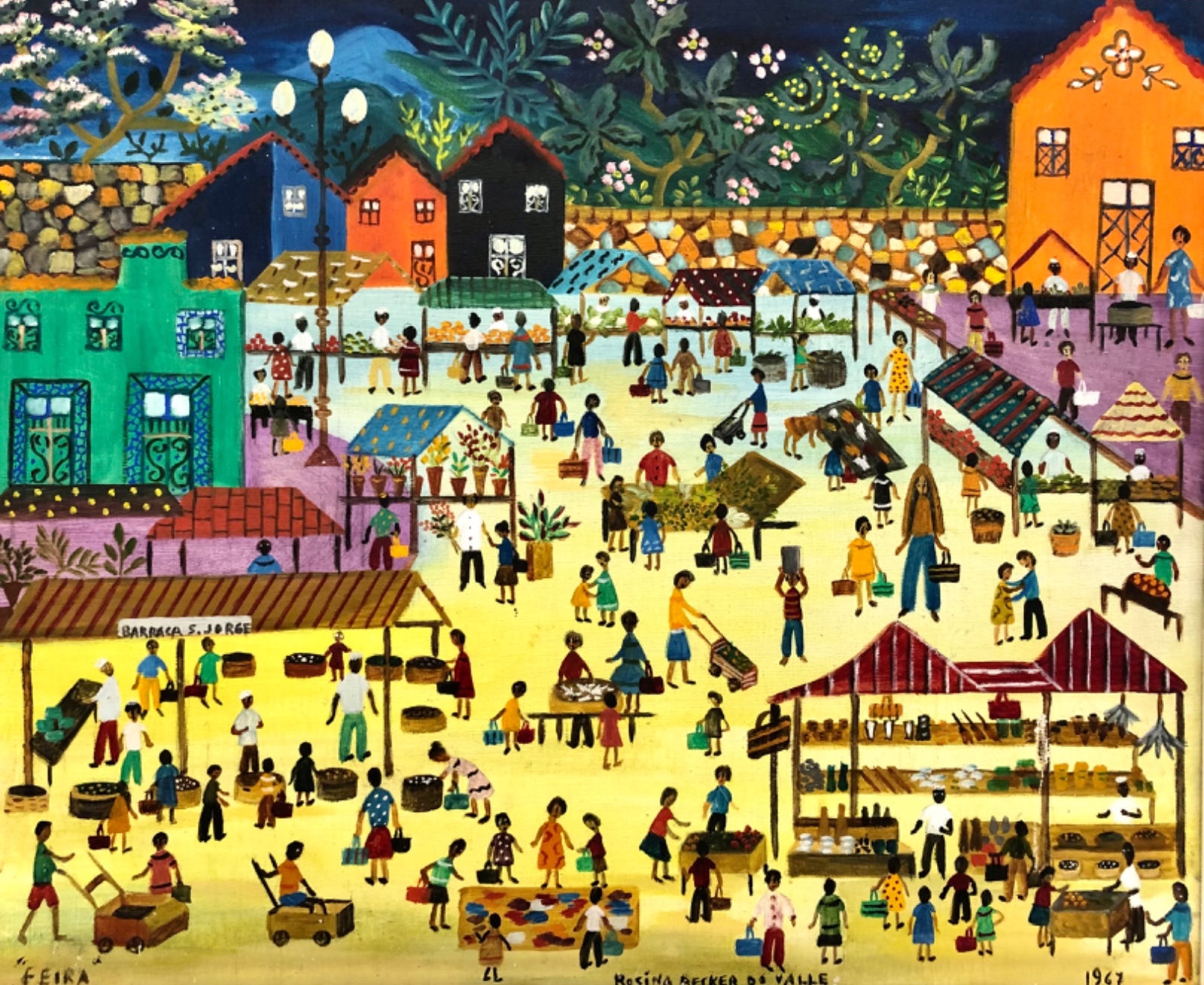 Rosina Becker do Valle (1914-2000), Feira (1967) - foto 1 de 6