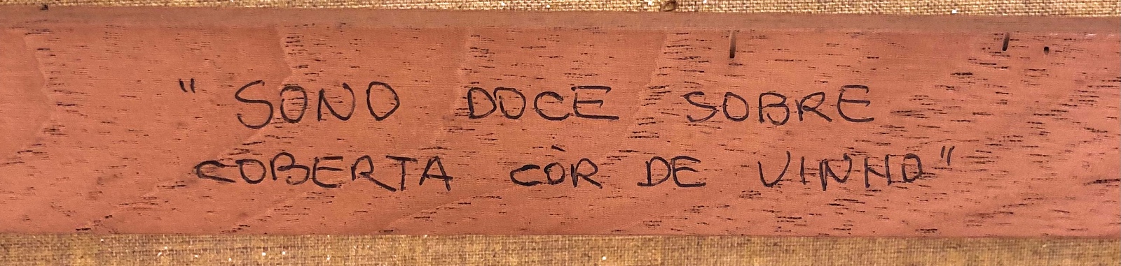 Juarez Machado (1941-2026), Sono doce sobre coberta cor de vinho, 1986 - foto 4 de 5