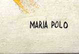 Maria Polo (1937-1983), Sem título - Óleo s/ tela <br>Ass. inf. direito <br><br>Entre Veneza e São Paulo, Maria Polo construiu uma trajetória marcada pelo diálogo entre tradição europeia 