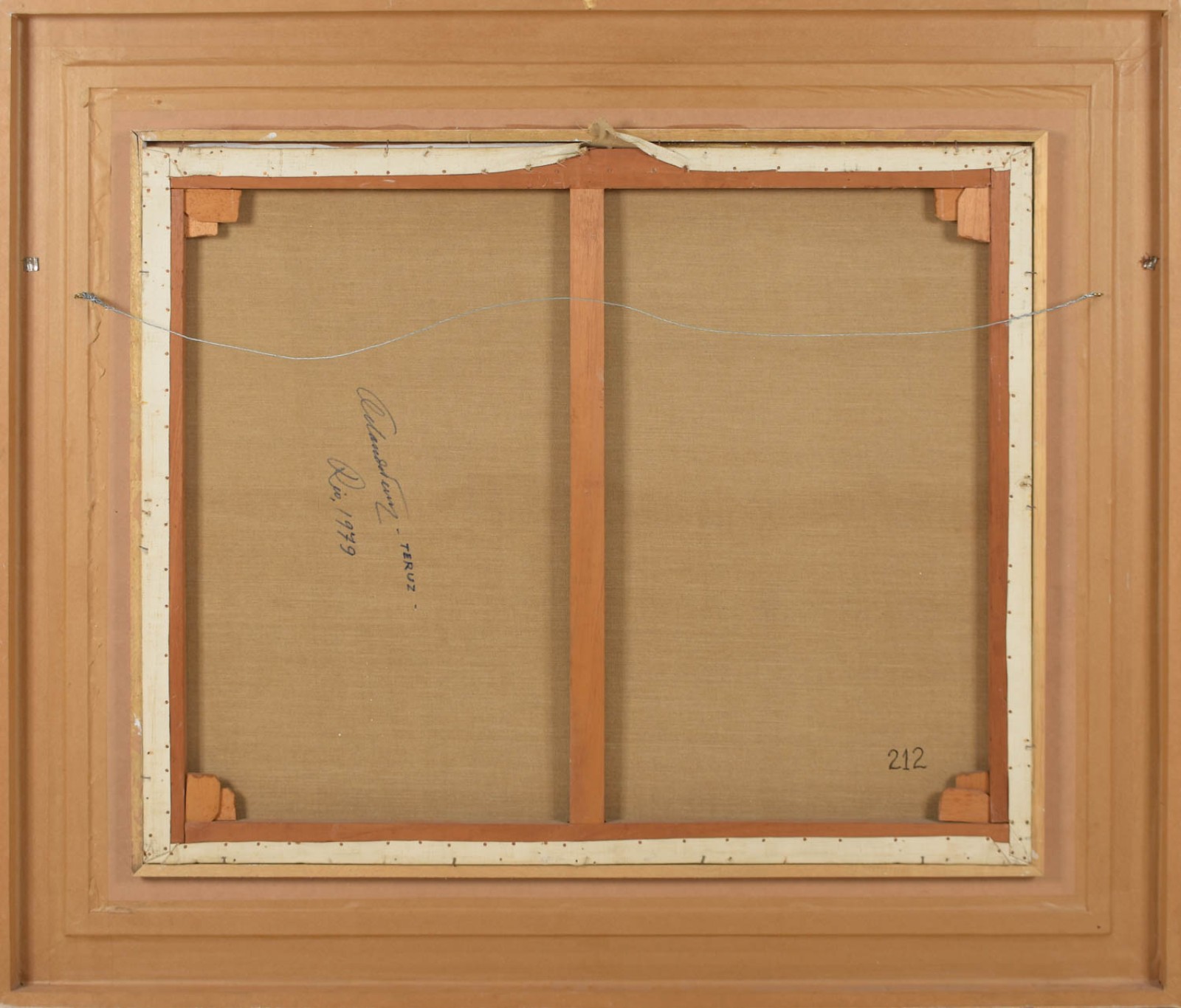 Orlando Teruz (1902-1984), Cavalo e Índio, 1979 - foto 3 de 5