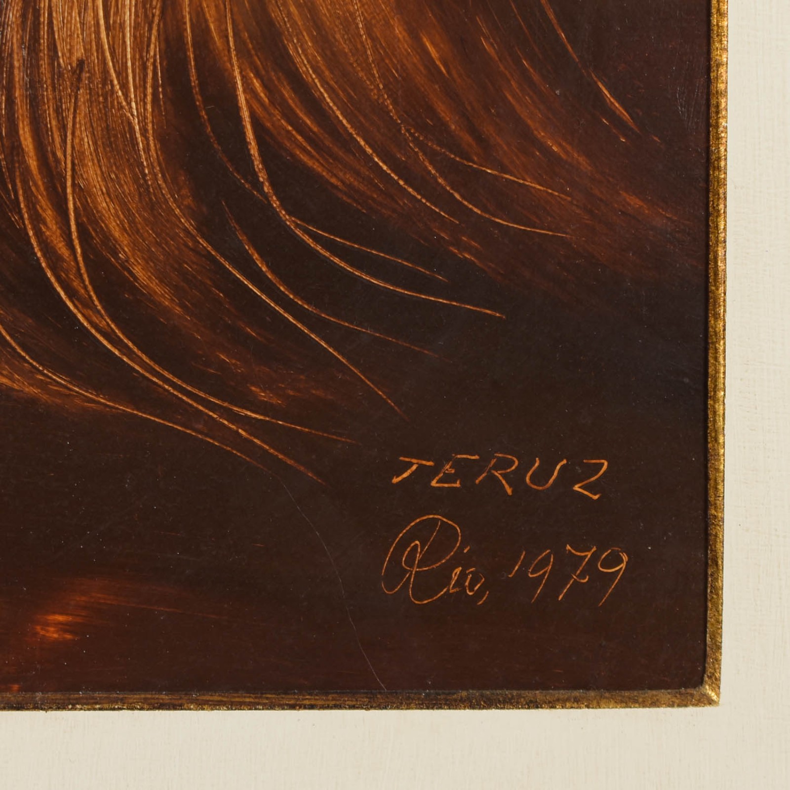 Orlando Teruz (1902-1984), Cavalo e Índio, 1979 - foto 4 de 5