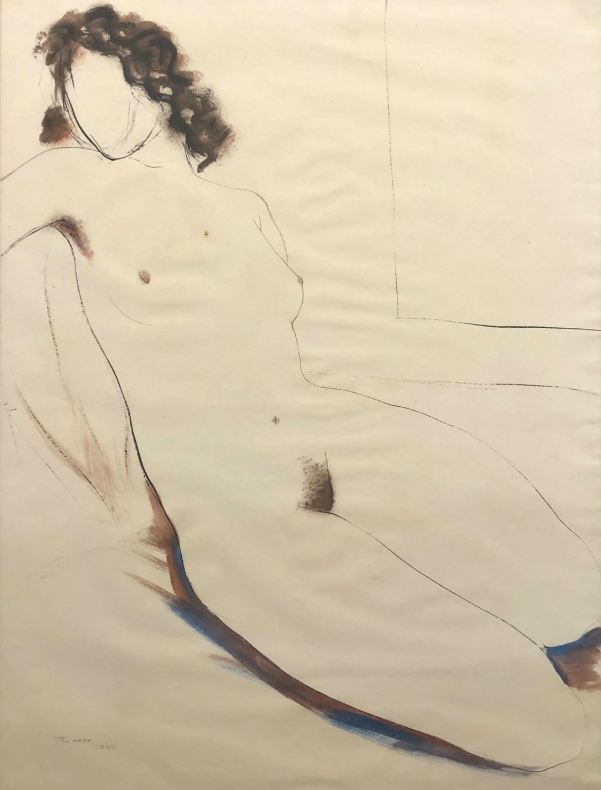 Enrico Bianco (1918-2013), Nú, 1940 - foto 1 de 4