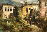 Durval Pereira (1917-1984), Sem título - Oléo s/ tela<br>