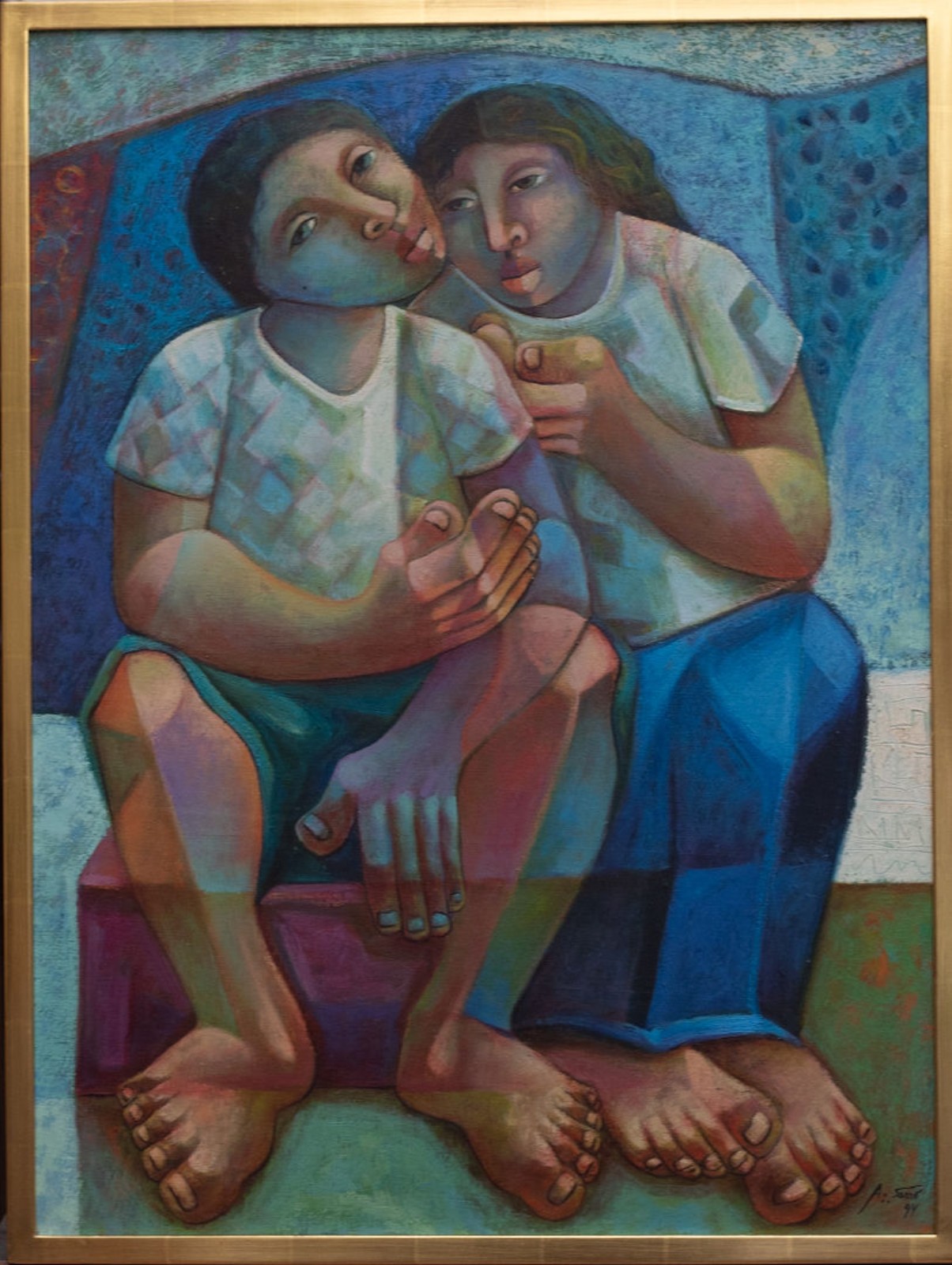 Adélio Sarro (1950), Jovens Amantes - foto 2 de 4