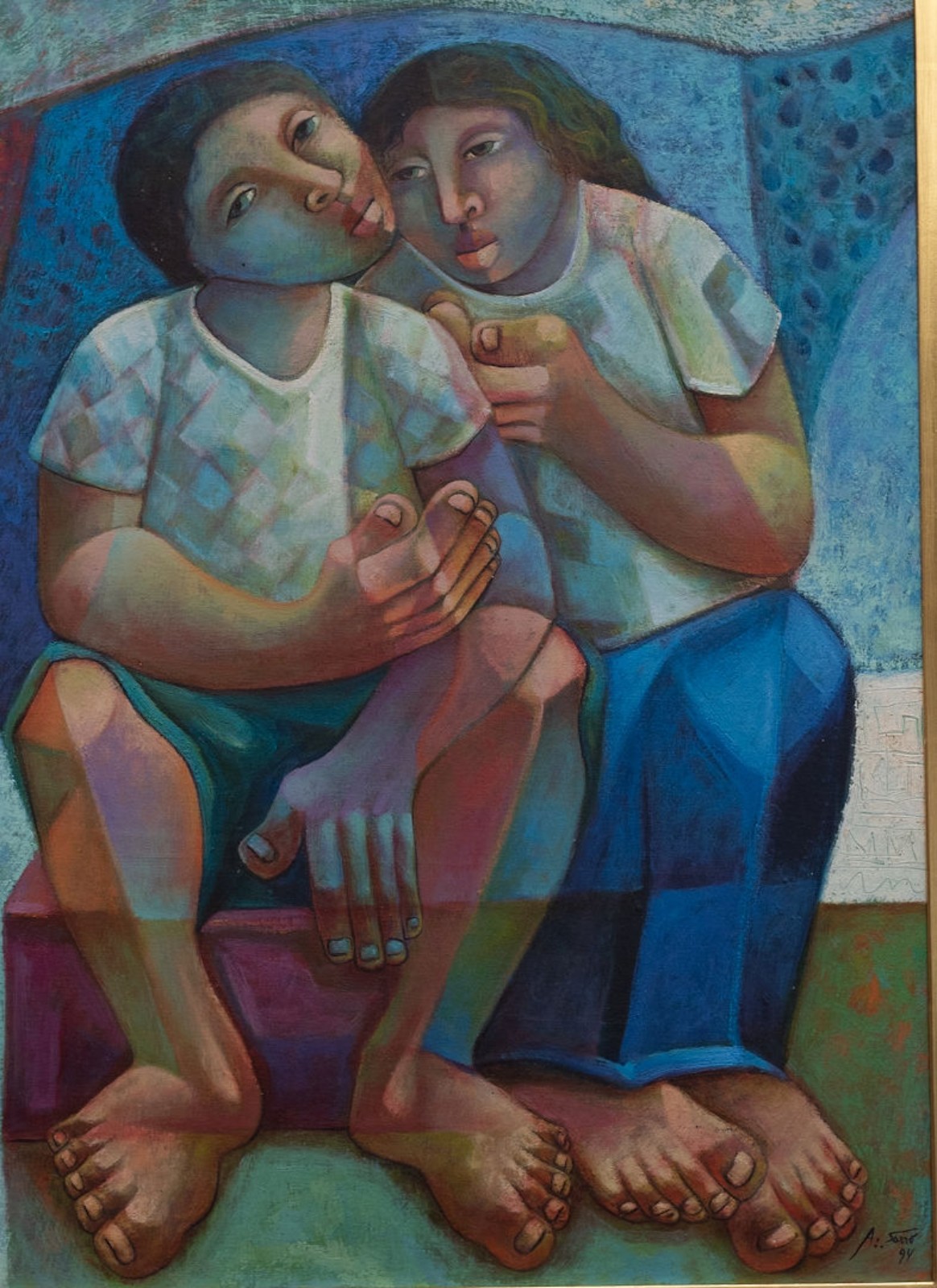 Adélio Sarro (1950), Jovens Amantes - foto 1 de 4