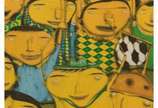 Os Gêmeos (1980), Nós Somos Penta - We Are Five - Impressão s/ tela<br>Edição limitada 1001<br>Possui etiqueta no verso com digitais e assinaturas