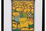 Os Gêmeos (1980), Nós Somos Penta - We Are Five - Impressão s/ tela<br>Edição limitada 1001<br>Possui etiqueta no verso com digitais e assinaturas