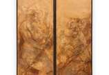 Carlos Araujo (1950), Sem título  - Óleo s/madeira <br>Assinado <br><br>"Carlos Araújo é um artista multifacetado que se destacou como pintor, desenhista e litógrafo. Iniciou seus estudo