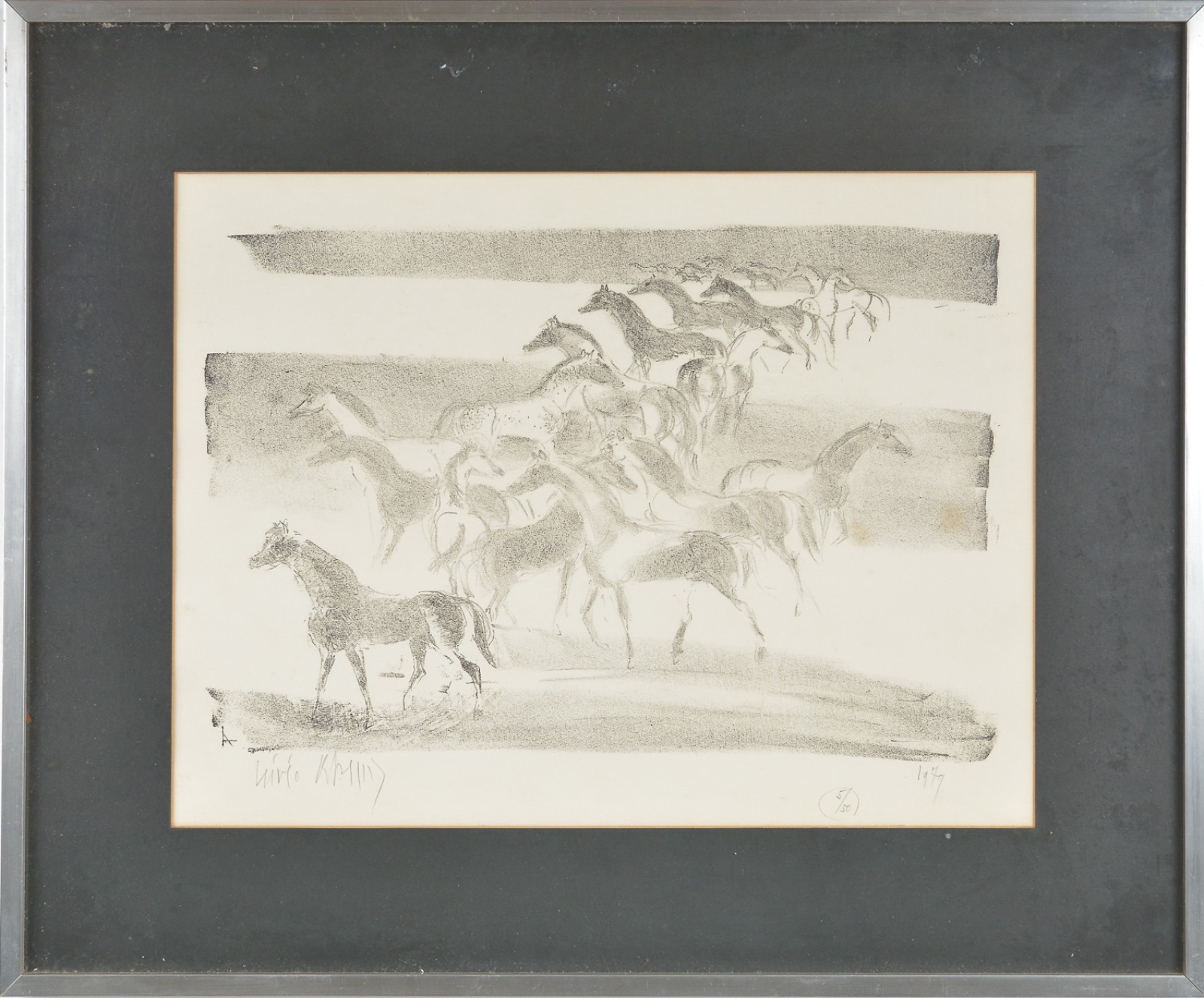 Lívio Abramo (1903-1993), Cavalos, 1979 - foto 2 de 5