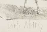 Lívio Abramo (1903-1993), Cavalos, 1979 - Litografia<br>Ass. inf. esquerdo<br>Ed. 5 de 50