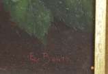 EDUARDO BORTK (1950), Rosa, 1994 - Óleo s/ tela<br>Ass. inf. direito<br>Ass., titulado e datado no verso, com dedicatória.