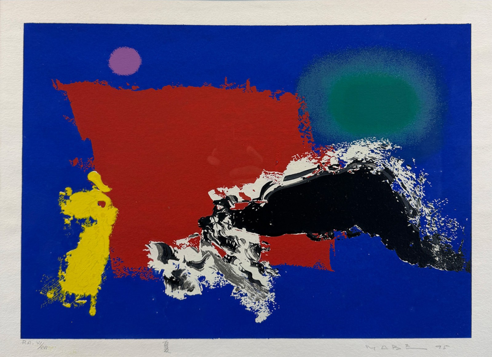 Manabu Mabe (1924-1997), Abstrato, 1995 - foto 2 de 5