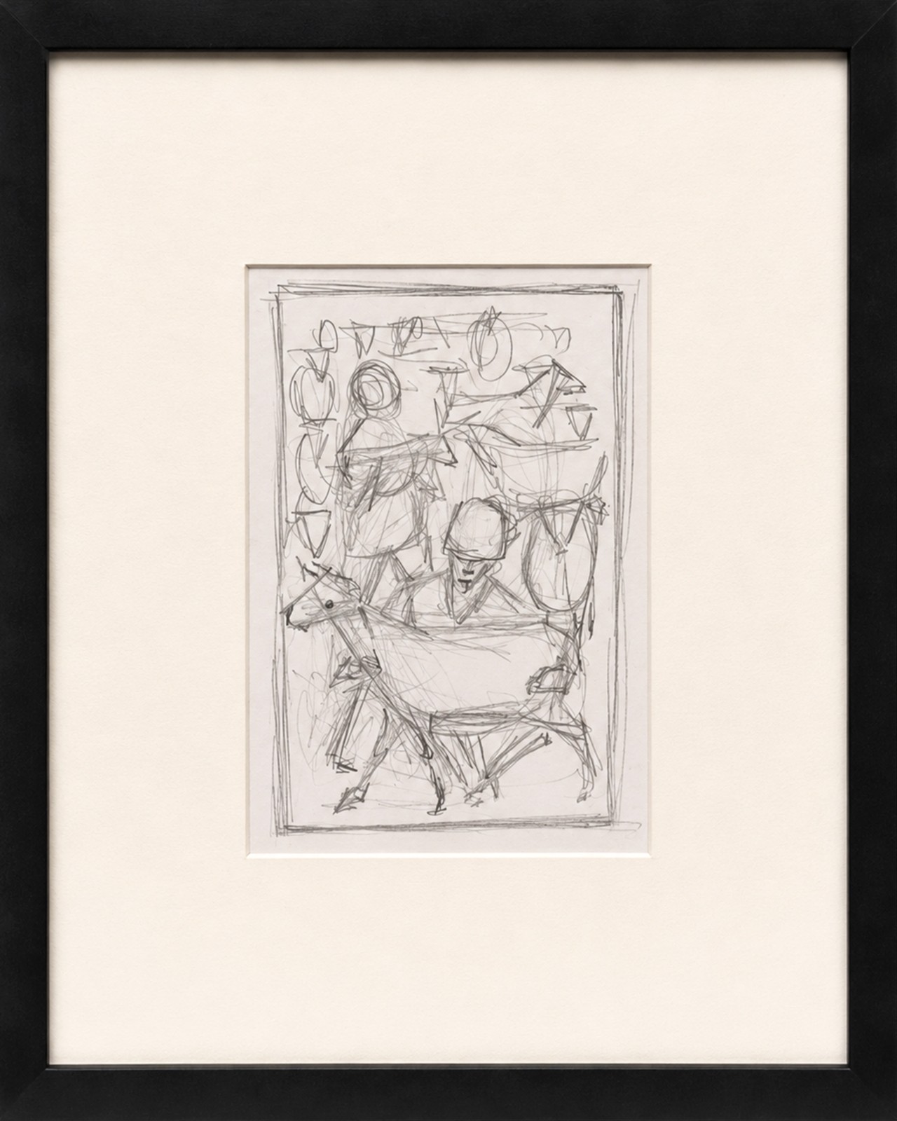 Enrico Bianco (1918-2013), Estudo para Menino com Carneiros - foto 2 de 3