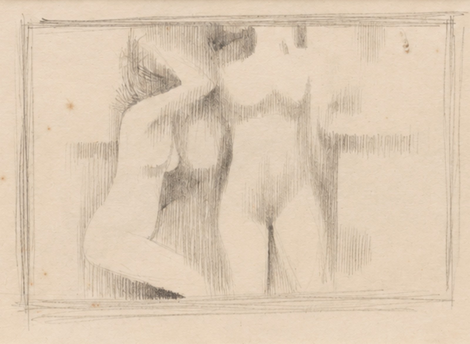 Enrico Bianco (1918-2013), Estudo para Nú - foto 1 de 3