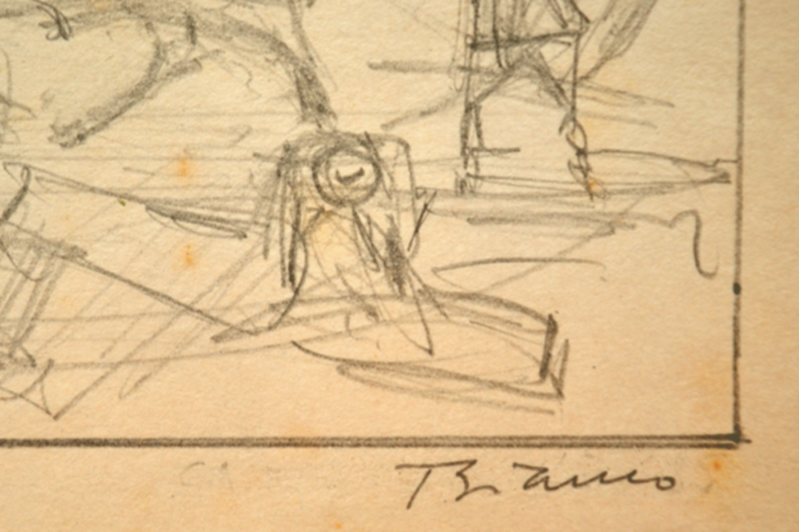 Enrico Bianco (1918-2013), Estudo para Colheita - foto 3 de 4