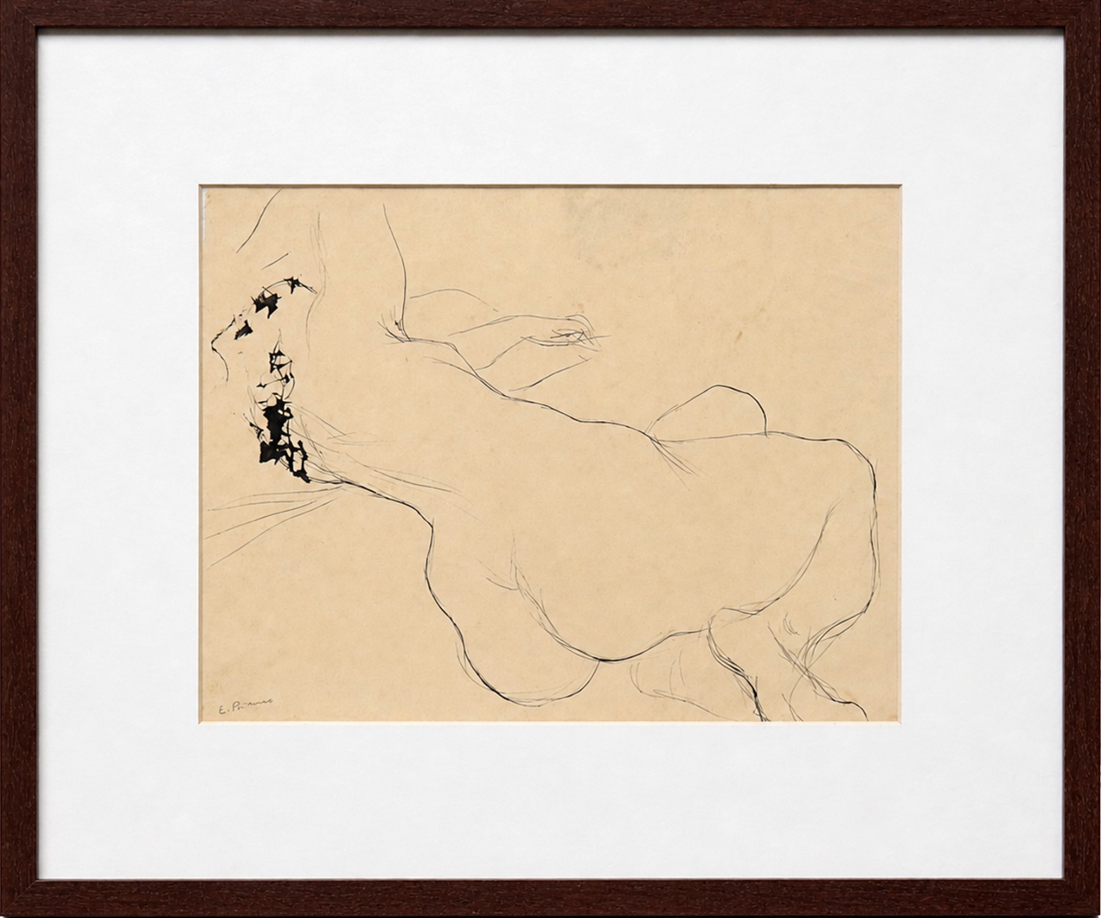 Enrico Bianco (1918-2013), Nú, 1940 - foto 2 de 4
