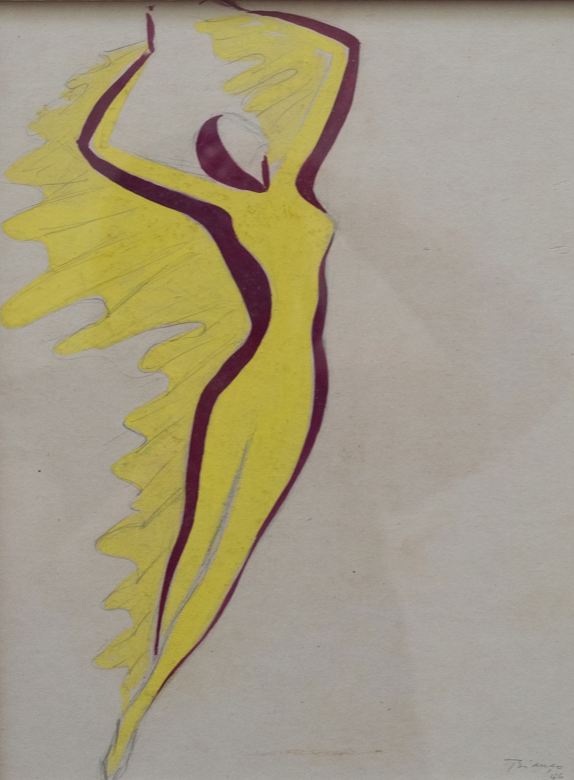 Enrico Bianco (1918-2013), Bailarina, 1946 - foto 1 de 4