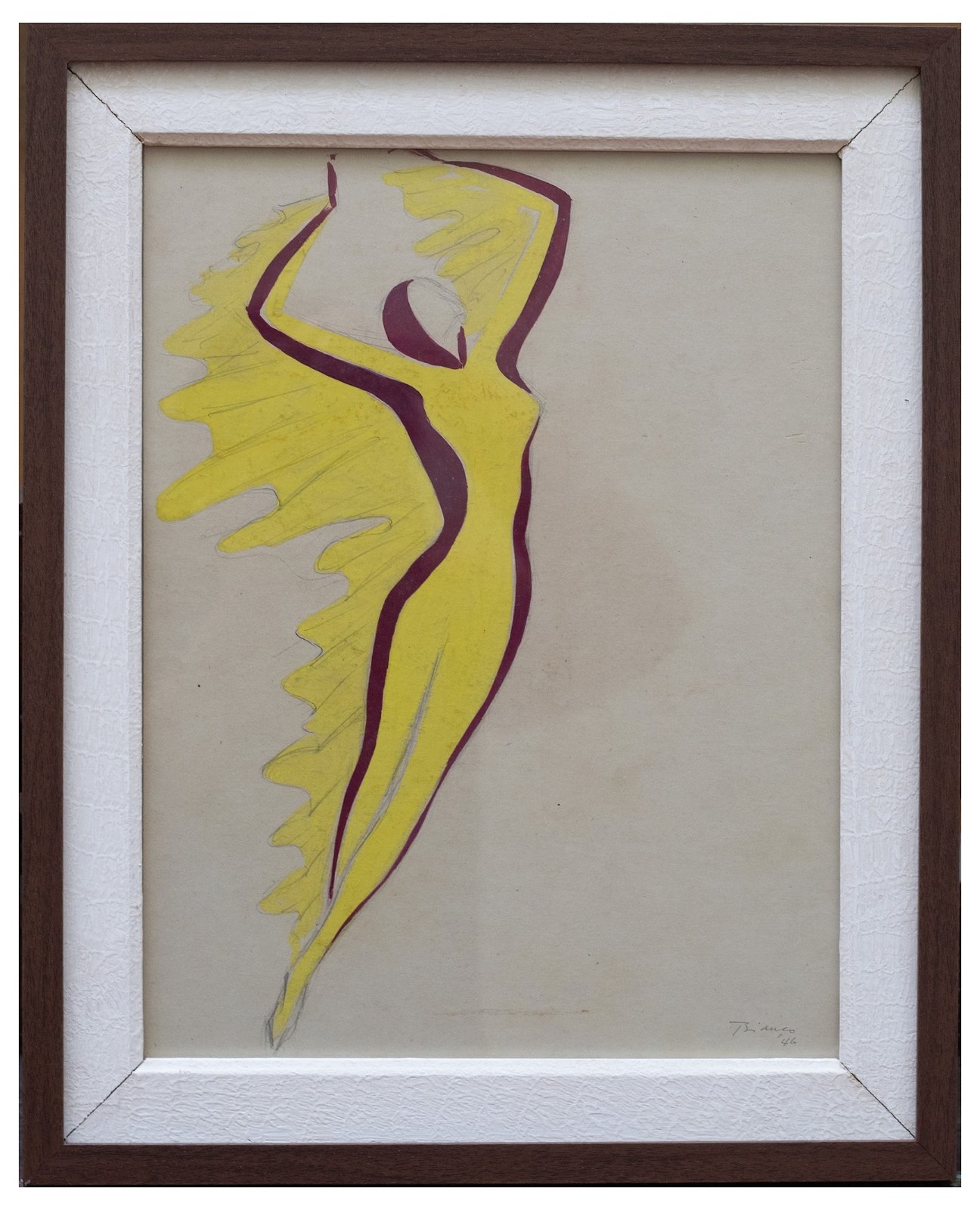 Enrico Bianco (1918-2013), Bailarina, 1946 - foto 2 de 4