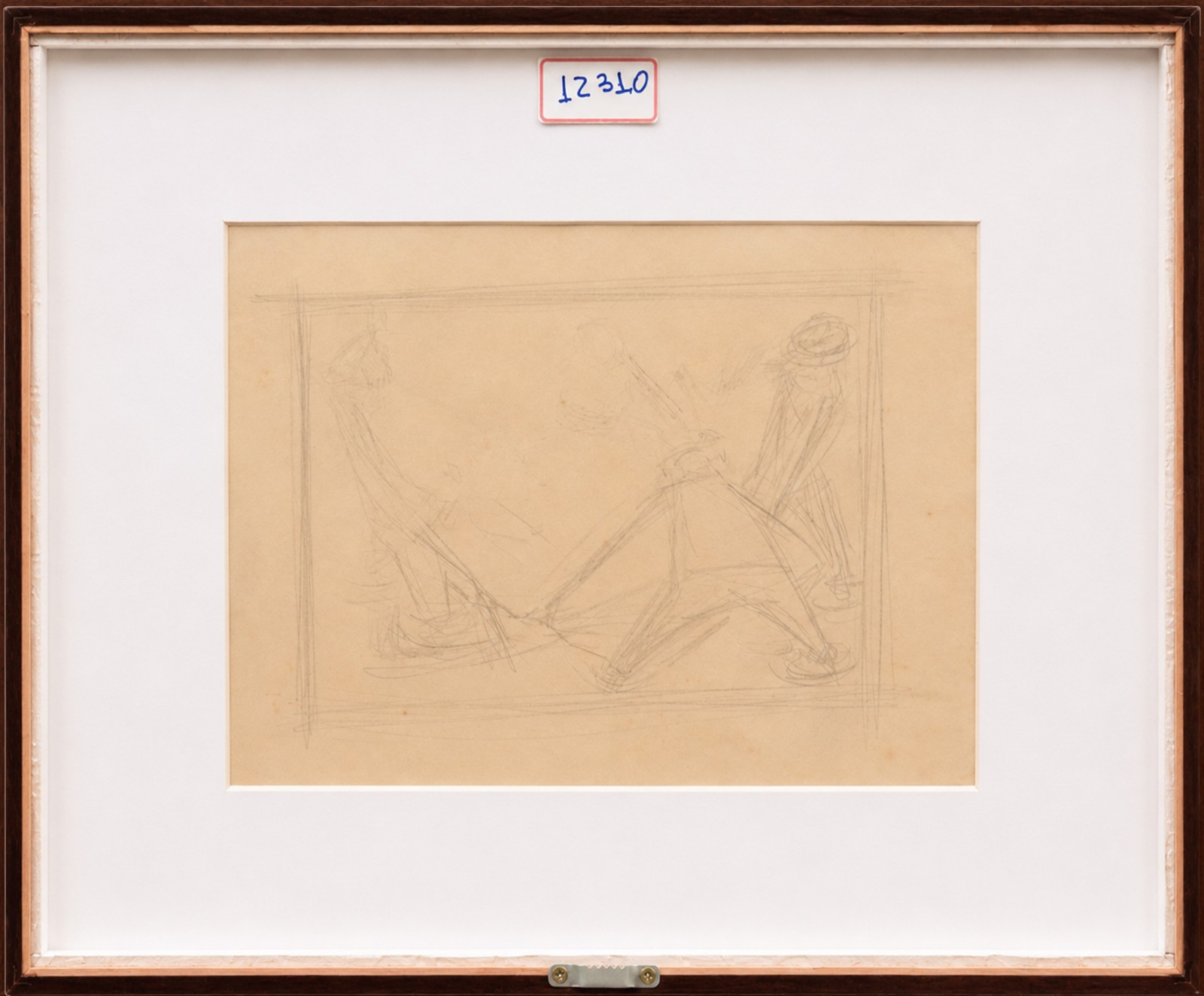 Enrico Bianco (1918-2013), Estudo para Figuras e Pescadores, 1956 - foto 5 de 5