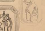 Enrico Bianco (1918-2013), Estudo para Músicos,... - Grafite s/ papel <br>Ass. Inf. direito <br>Com Declaração de Autenticidade, registrado sob o nº 00125, emitido pela Família do Artista.
