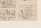 Enrico Bianco (1918-2013), Estudo para  Colheit... - Grafite sobre papel<br>Com Declaração de Autenticidade, registrado sob o nº 00096, emitido pela Família do Artista.