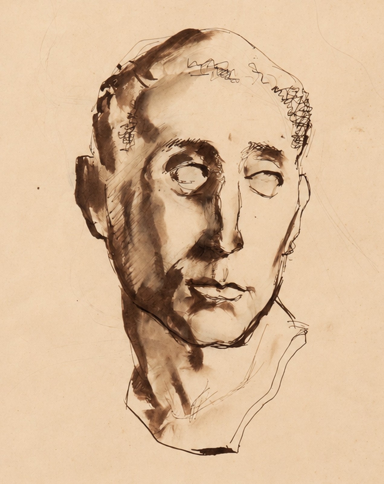 Enrico Bianco (1918-2013), Cabeça de Homem - foto 1 de 3