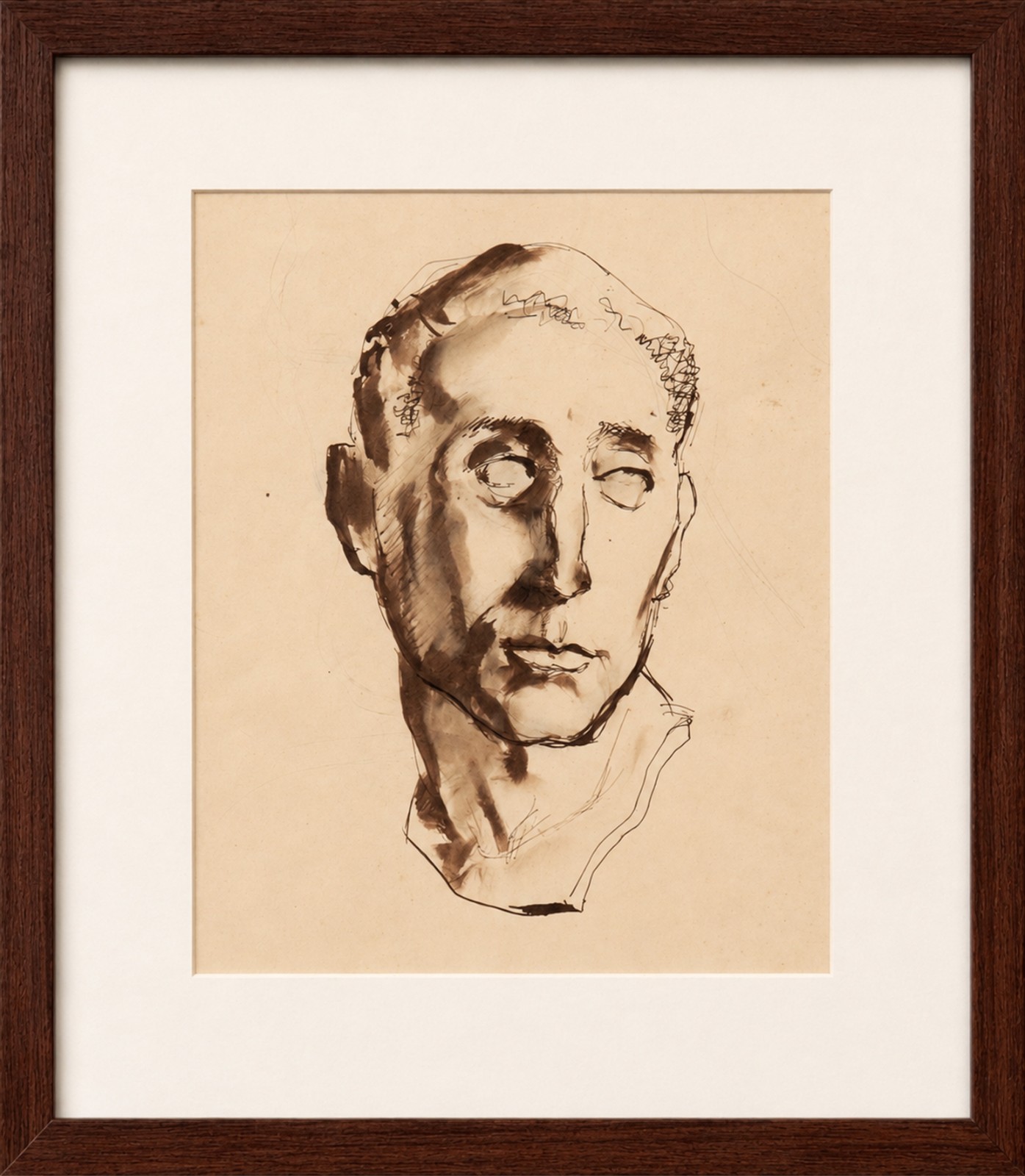 Enrico Bianco (1918-2013), Cabeça de Homem - foto 2 de 3