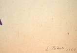 Enrico Bianco (1918-2013), Figurino, 1954 - Técnica mista s/ cartão<br>Ass. Inf. direito <br>Figurino para peça Hércules<br>Com Declaração de Autenticidade, registrado sob o nº 00039, emitido pe