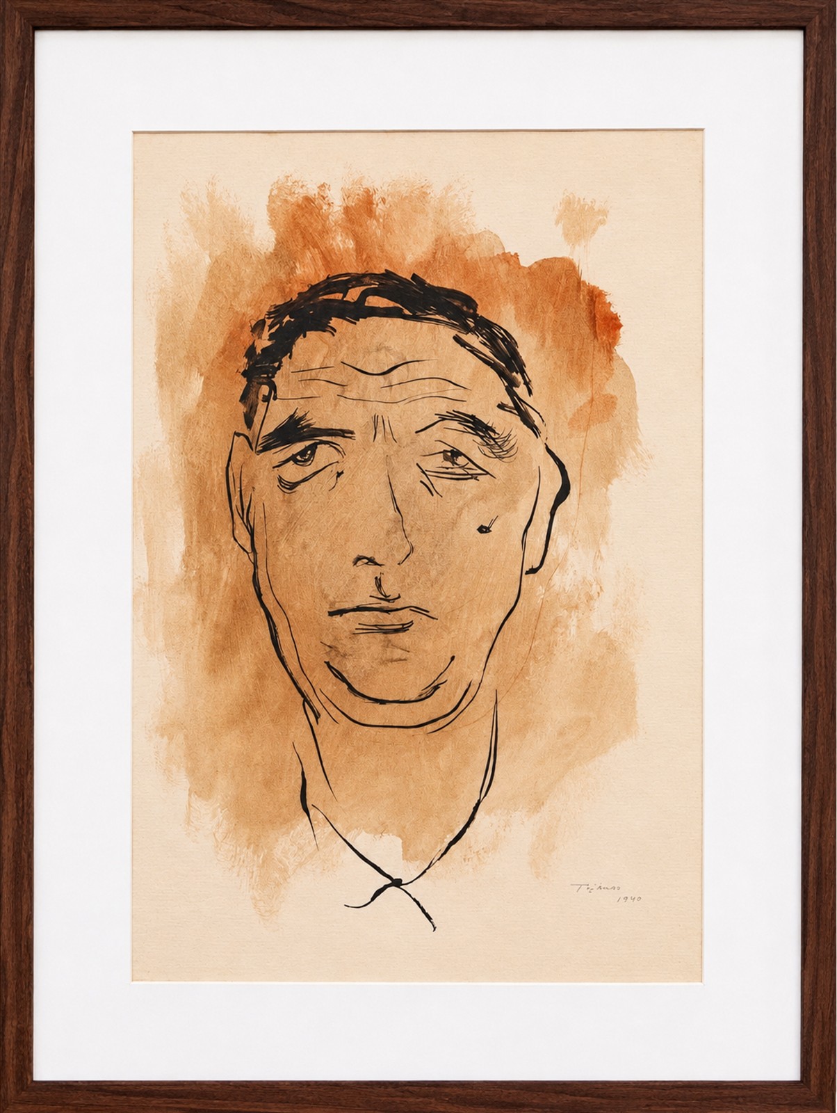 Enrico Bianco (1918-2013), Retrato, 1940 - foto 2 de 4