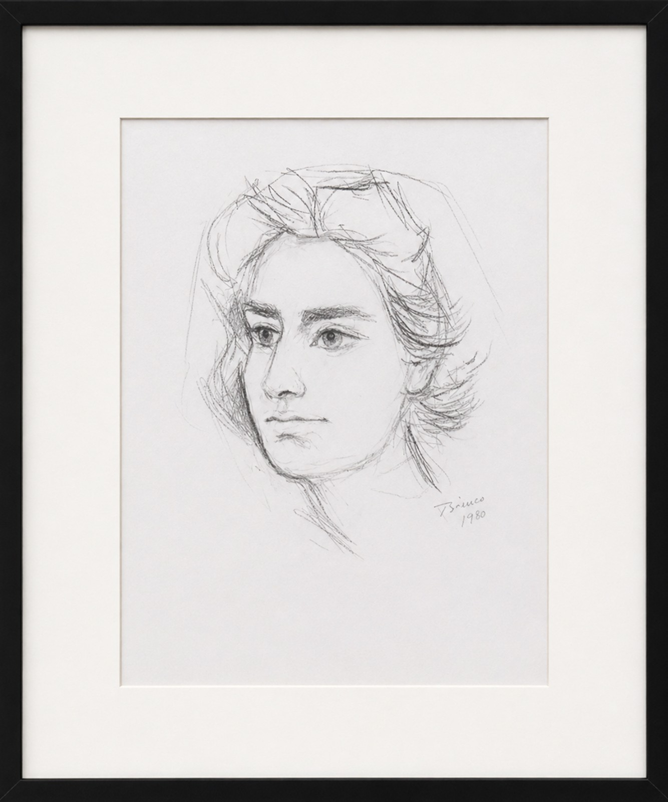 Enrico Bianco (1918-2013), Retrato de Mulher, 1960 - foto 2 de 4