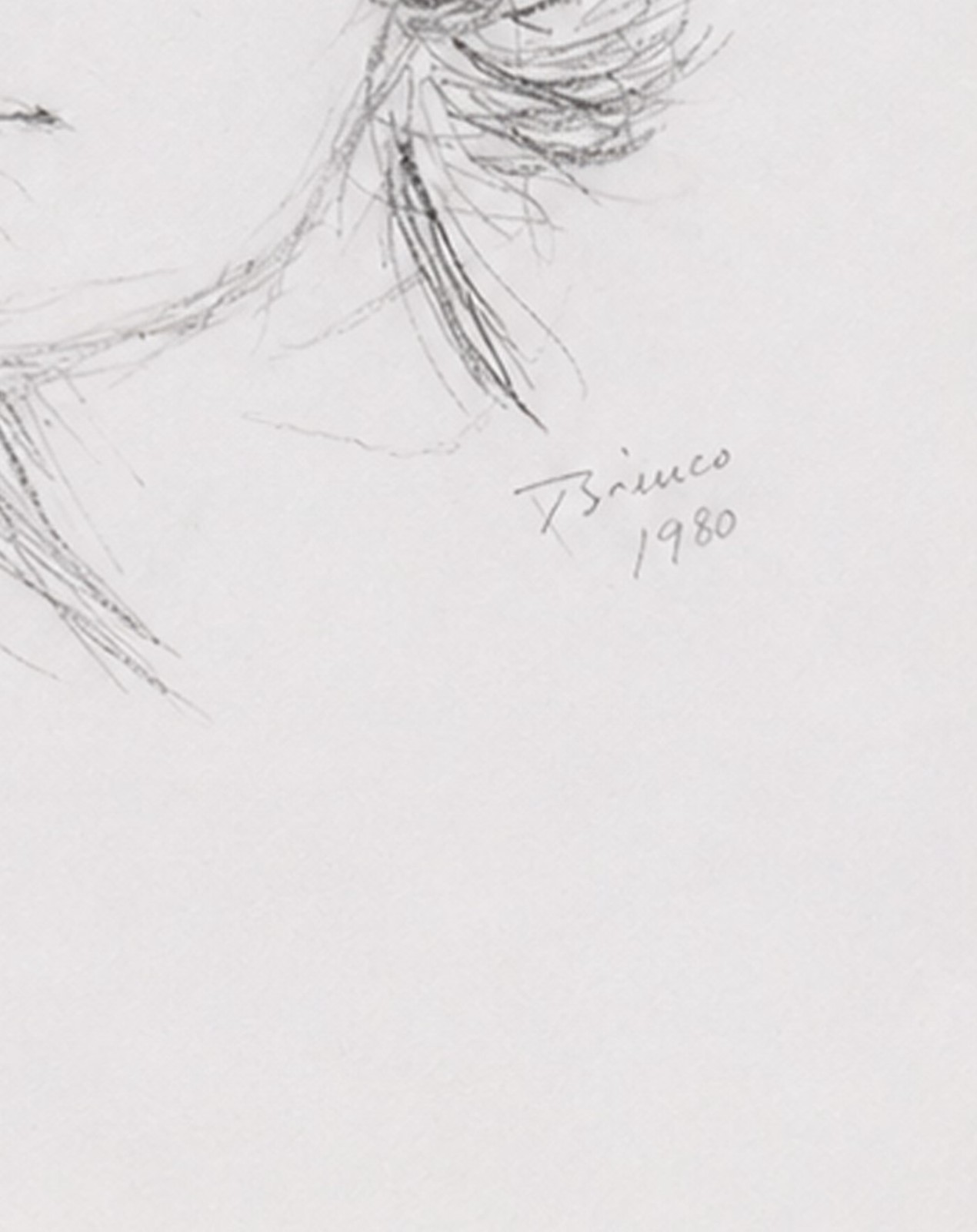 Enrico Bianco (1918-2013), Retrato de Mulher, 1960 - foto 3 de 4