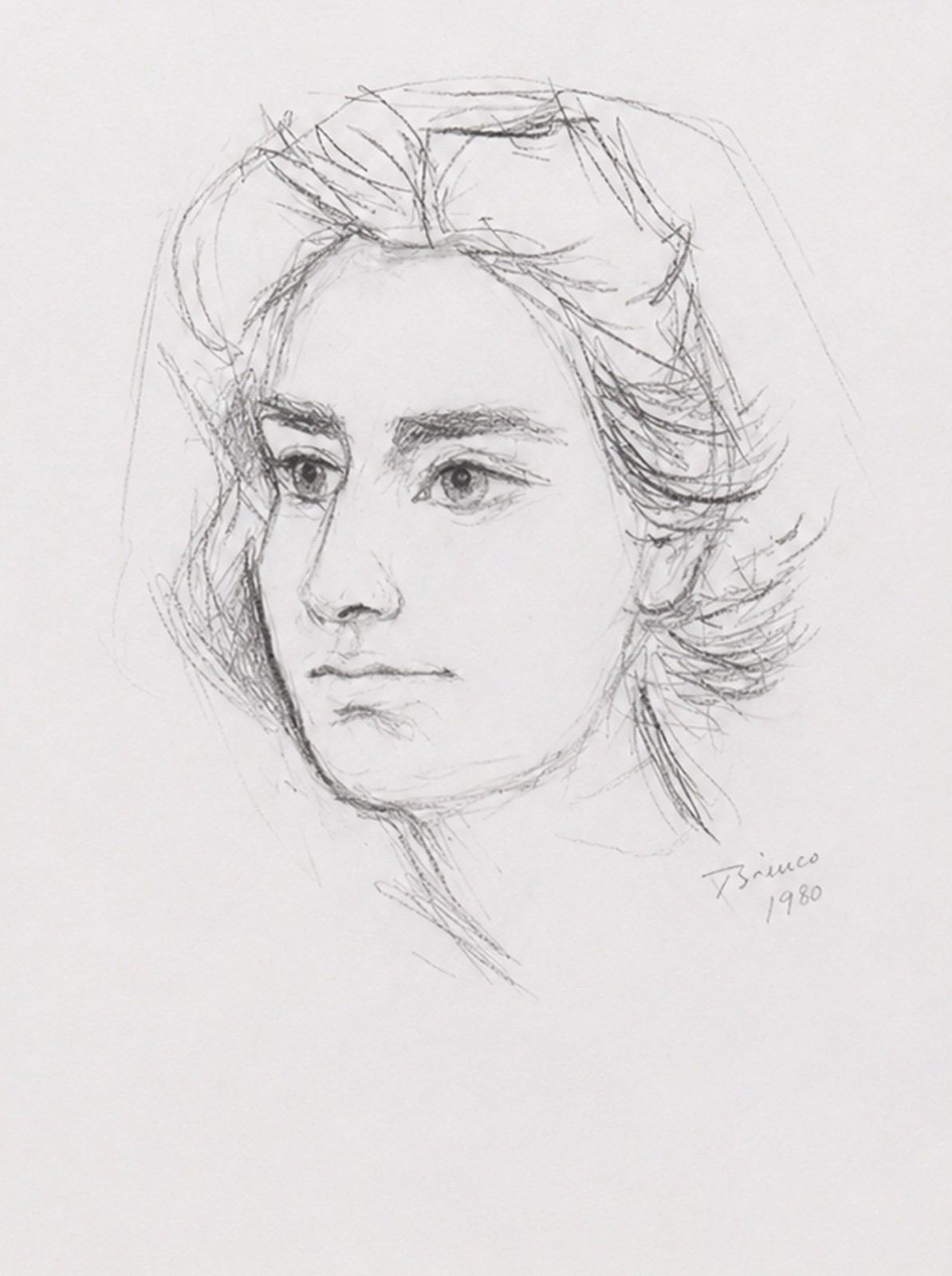 Enrico Bianco (1918-2013), Retrato de Mulher, 1960 - foto 1 de 4